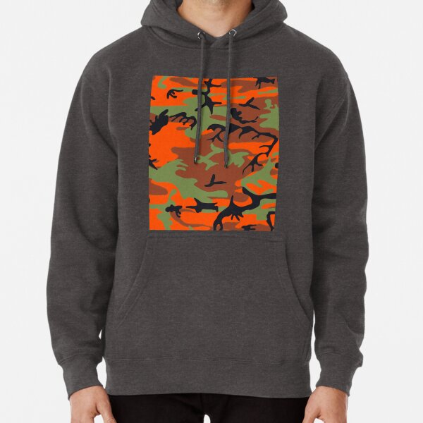 hunter orange sweatshirt