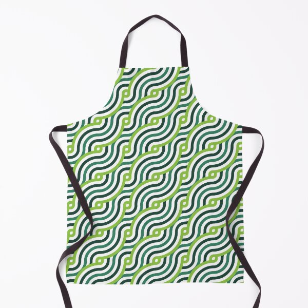 Item preview, Knot Waves Pattern – Green & Teal designed and sold by RoguePatterns.
