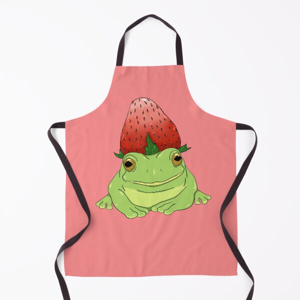 Item preview, strawberry frog designed and sold by Jennifer Hartley Illanes.