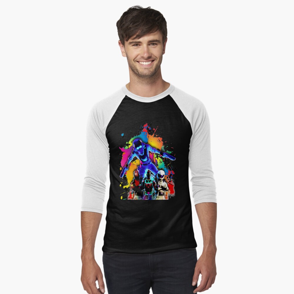 Item preview, Baseball ¾ Sleeve T-Shirt designed and sold by PiXEL-GLOSS.