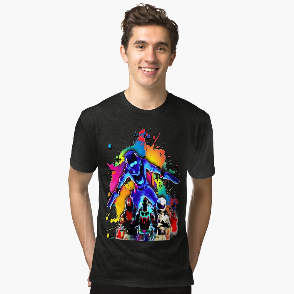 Item preview, Tri-blend T-Shirt designed and sold by PiXEL-GLOSS.