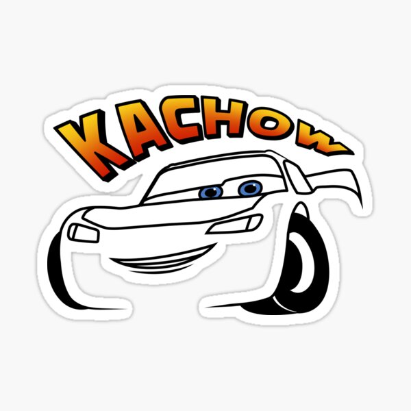 Ka-chow Pegatina