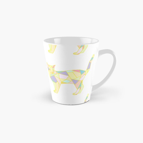 Geo Cat Tall Mug