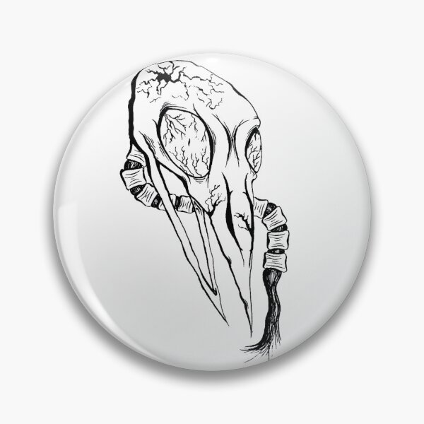 Item preview, Bird skull and spine original designed and sold by Decomposed.