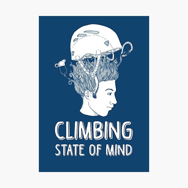 Item preview, climbing state of mind designed and sold by hamdi hum.