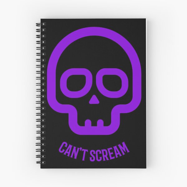 Item preview, Can't Scream Skull designed and sold by Ouijee.