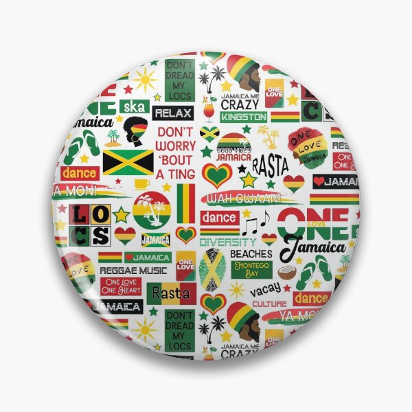 Item preview, Jamaica One Love Culture Pattern designed and sold by blackartmatters.