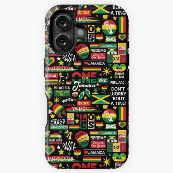 Item preview, Jamaica One Love Culture Pattern designed and sold by blackartmatters.