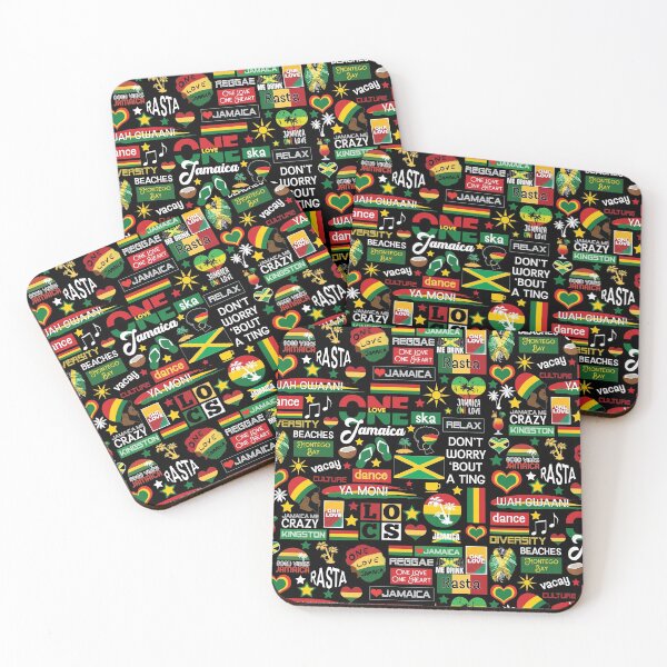 Item preview, Jamaica One Love Culture Pattern designed and sold by blackartmatters.