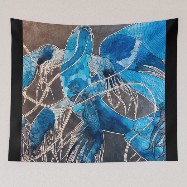 Item preview, Blue Koi designed and sold by Aubrey Teller.