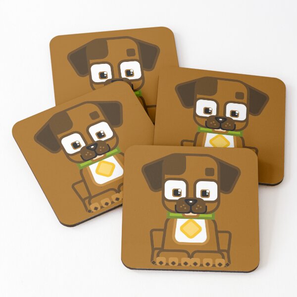Item preview, Cute Brown Puppy Dog - Super cute animals designed and sold by boxedspaper.