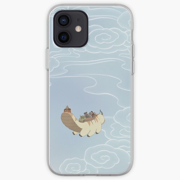 Team Avatar Flying in the Sky iPhone Soft Case