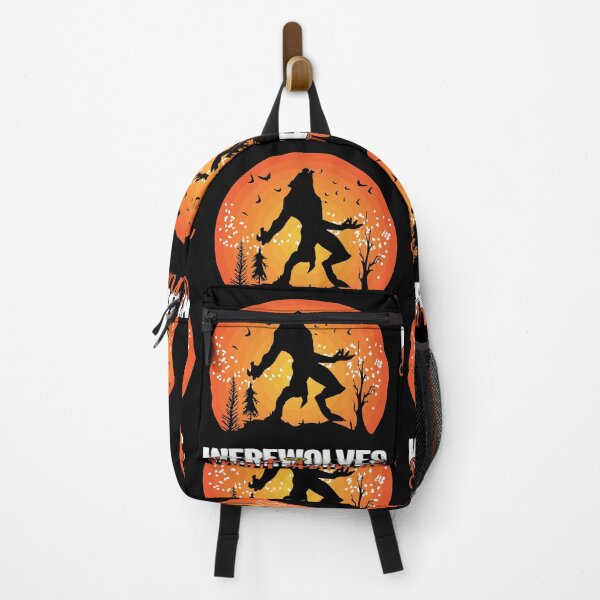 Item preview, Werewolves Are My Spirit Animal Classical Halloween Colours designed and sold by GravitiTees.