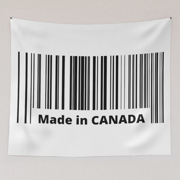 Item preview, Made in Canada barcode style designed and sold by To-the-T.
