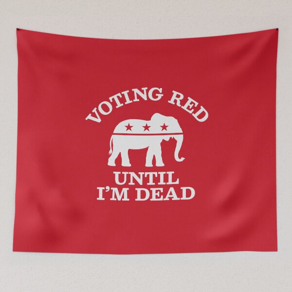 Item preview, Vote Red 2020 Election Republican Raised Right  designed and sold by Maria Garcia.