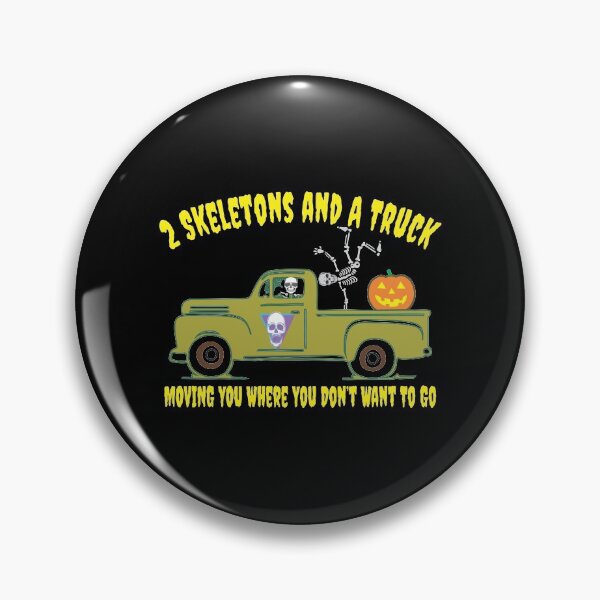 Item preview, 2 Skeletons and A Truck Moving. designed and sold by dhajr.
