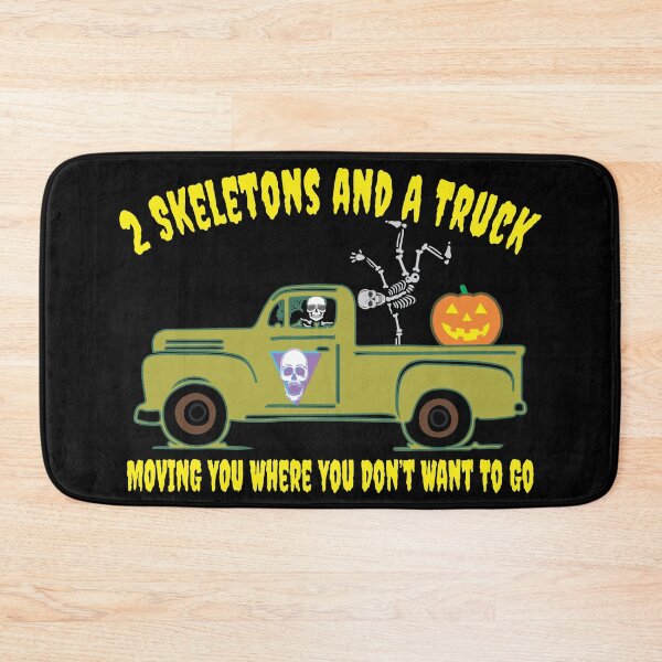 Item preview, 2 Skeletons and A Truck Moving. designed and sold by dhajr.