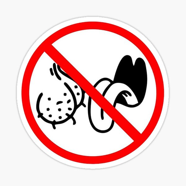 No Bag Lickers Sticker