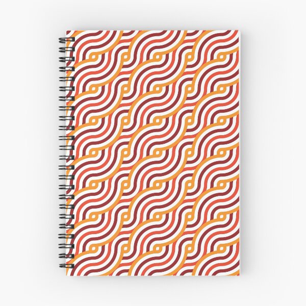 Item preview, Knot Waves Pattern – Orange designed and sold by RoguePatterns.