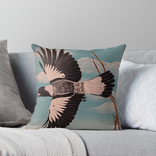 Item preview, Magpie in Flight designed and sold by jansimpressions.