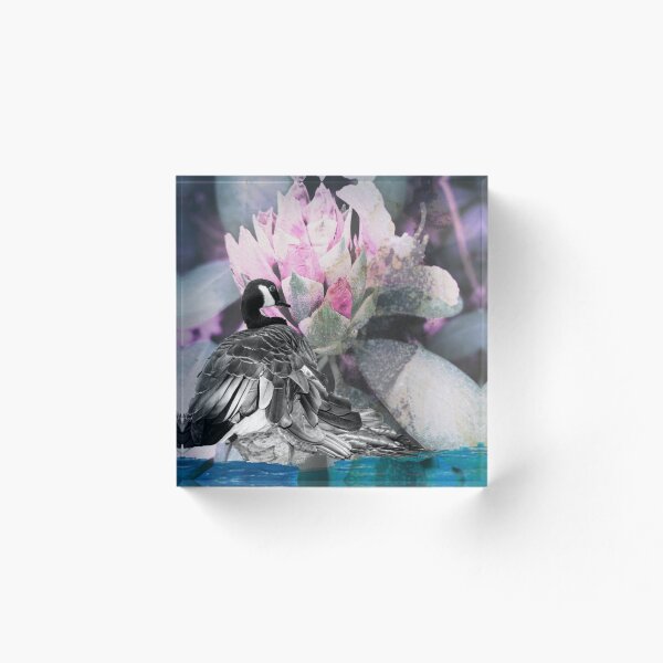 Item preview, rhodedendron goose collage designed and sold by xxandraprince.