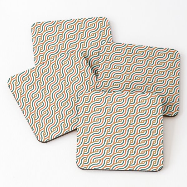 Item preview, Knot Waves Pattern – Retro designed and sold by RoguePatterns.