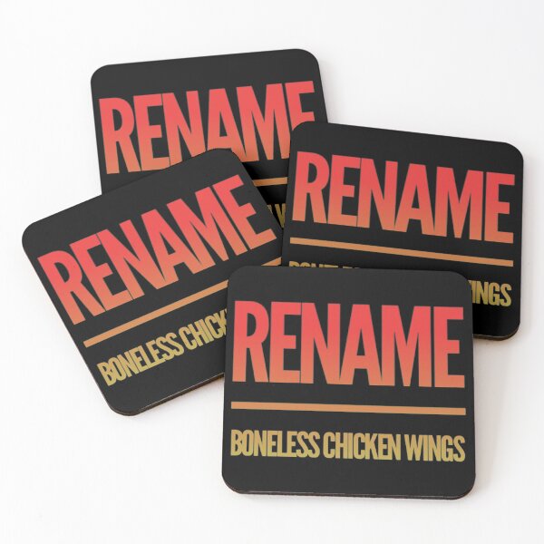 Item preview, Rename Boneless Chicken Wings designed and sold by AdventurePrints.