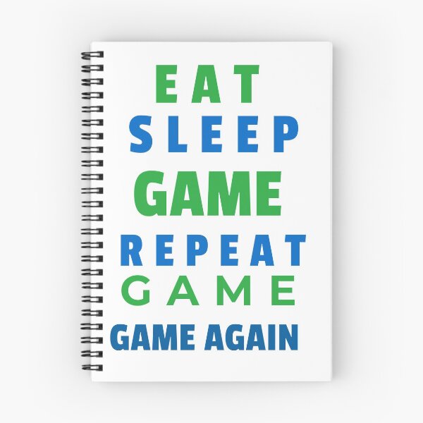 Aperçu de l'œuvre Eat Sleep Game Design de répétition créée et vendue par MerciMe.