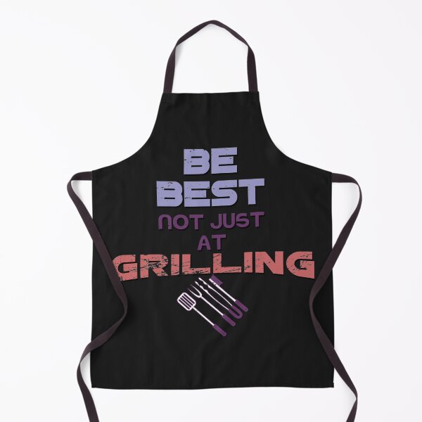 Item preview, Be Best Not Just At Grilling-Funny Grill Equipments Retro Color Style designed and sold by leo121687.