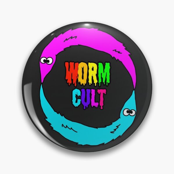 Item preview, Worm on a string worm cult ouroboros funny meme designed and sold by Unboltingcat.