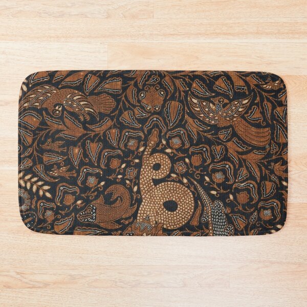 Aperçu de l'œuvre Conception de modèle textile ethnique batik indonésien traditionnel créée et vendue par baligaia.