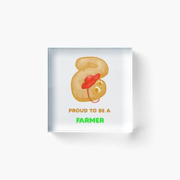 Item preview, Proud to be a farmer designed and sold by AnyssNara.
