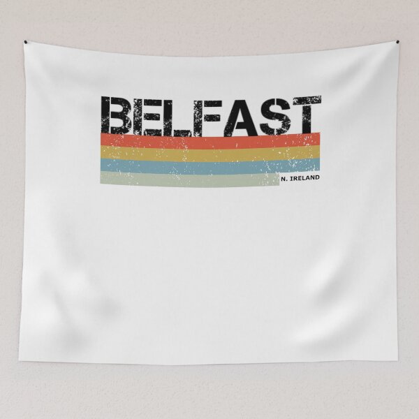 Item preview, Belfast Retro Vintage Stripes designed and sold by beeneverywhere.