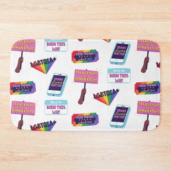 Item preview, Trans Rights are Human Rights designed and sold by sundriedstars.