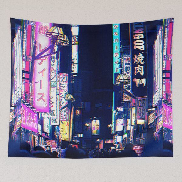 Item preview, Neon Nights in Japan designed and sold by Dr. Aya.