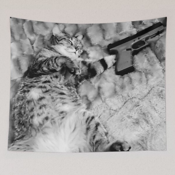 Item preview, Gangsta Cat designed and sold by benjaminzack.