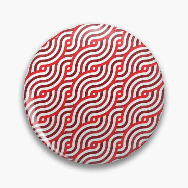 Item preview, Knot Waves Pattern – Red & Burgundy designed and sold by RoguePatterns.