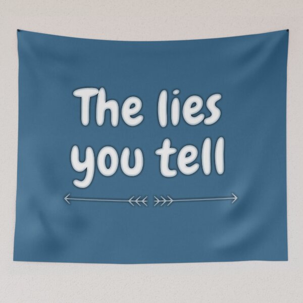 Item preview, White lies/ White lies party designed and sold by Screwnut.