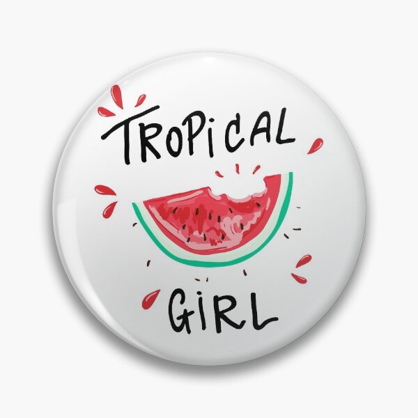 Item preview, Tropical Girl Slogan designed and sold by yassinehelal.
