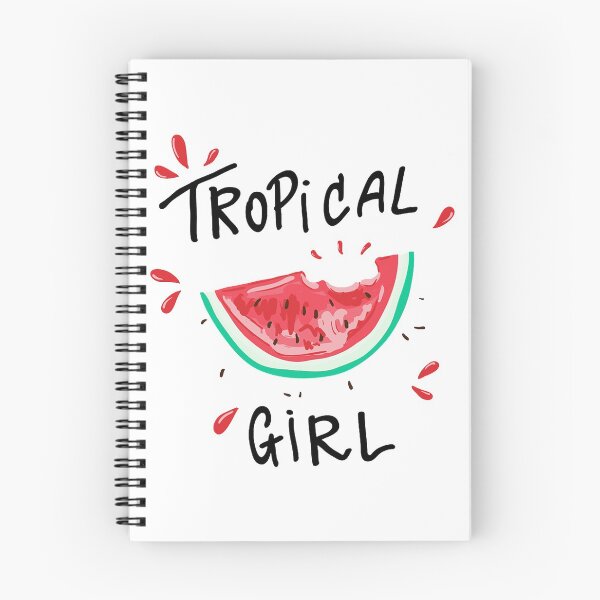 Item preview, Tropical Girl Slogan designed and sold by yassinehelal.