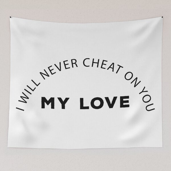 Item preview, White Lie Party I Will Never Cheat On You My Love designed and sold by quarantineshop.