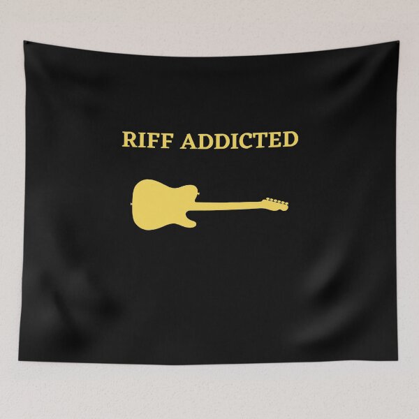 Item preview, Riff Addicted designed and sold by TeePartyHost.