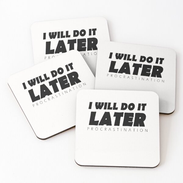 Item preview, Procrastination Meaning - Funny design designed and sold by WearAndLive.