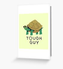 tough guy Greeting Card