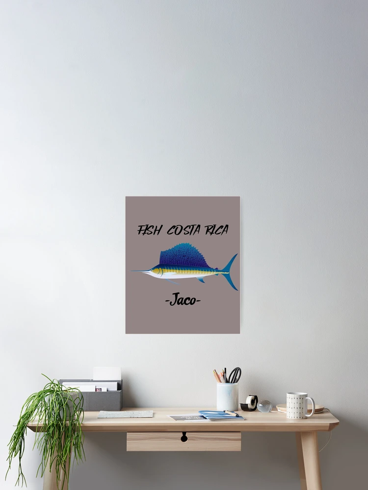 Thumbnail 2 of 3, Poster, Fish Costa Rica Sailfish designed and sold by JungleJava.