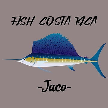 Artwork thumbnail, Fish Costa Rica Sailfish by JungleJava