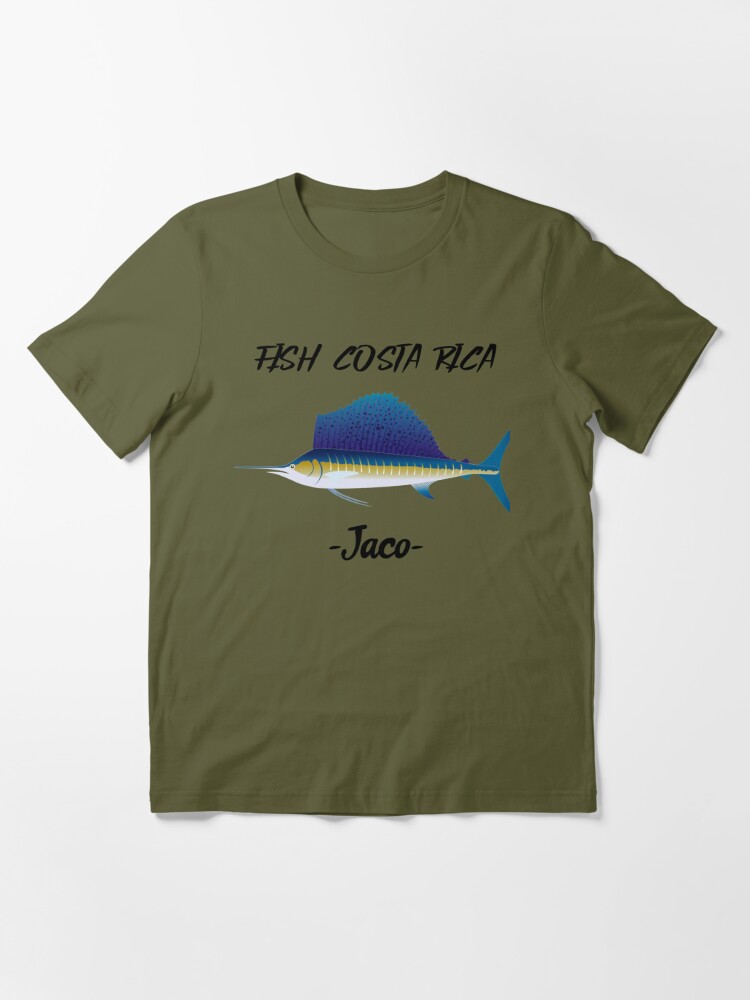 Sport Fishing Shirt Costa Rica Long Sleve Small Fish Island