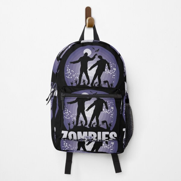 Item preview, Zombies Are My Spirit Animal Eerie Halloween Colours designed and sold by GravitiTees.