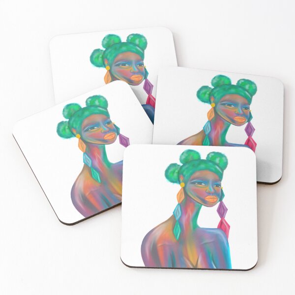 Item preview, Colorful woman  designed and sold by Malana Hughes.