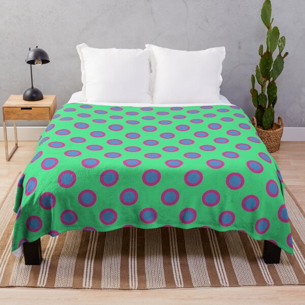 Item preview, Minty Vibrant Polka Dot Pattern Design designed and sold by parallessmerch.